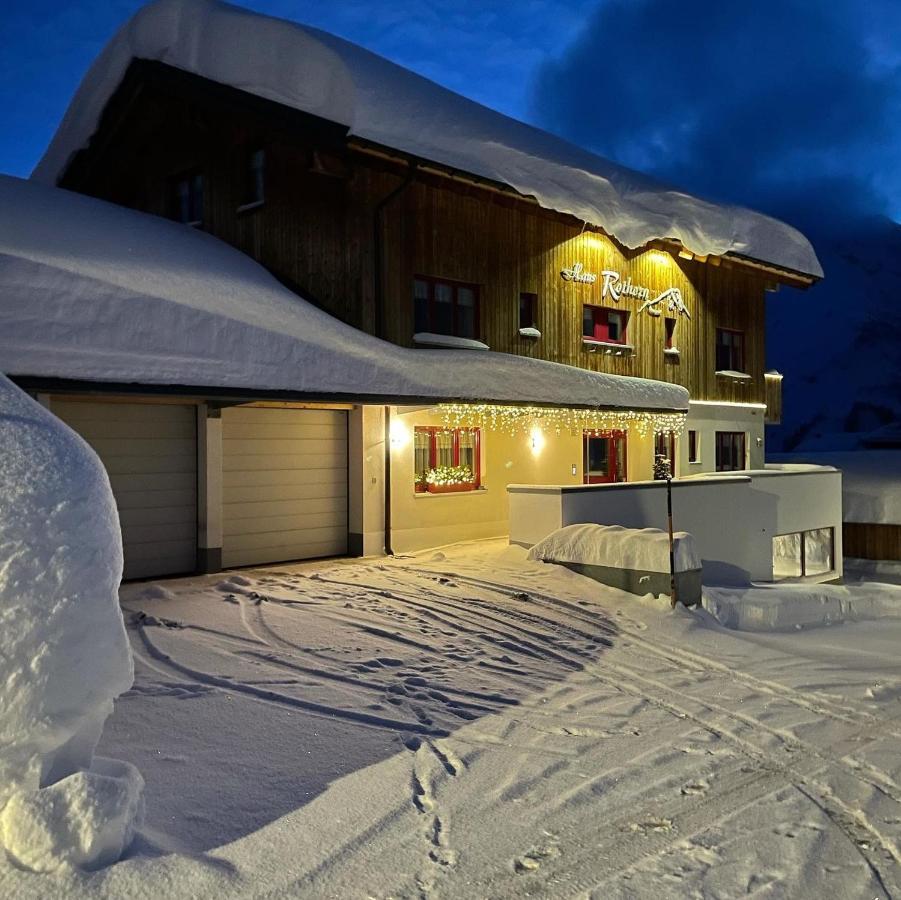 Apartament Haus Rothorn Schröcken Zewnętrze zdjęcie